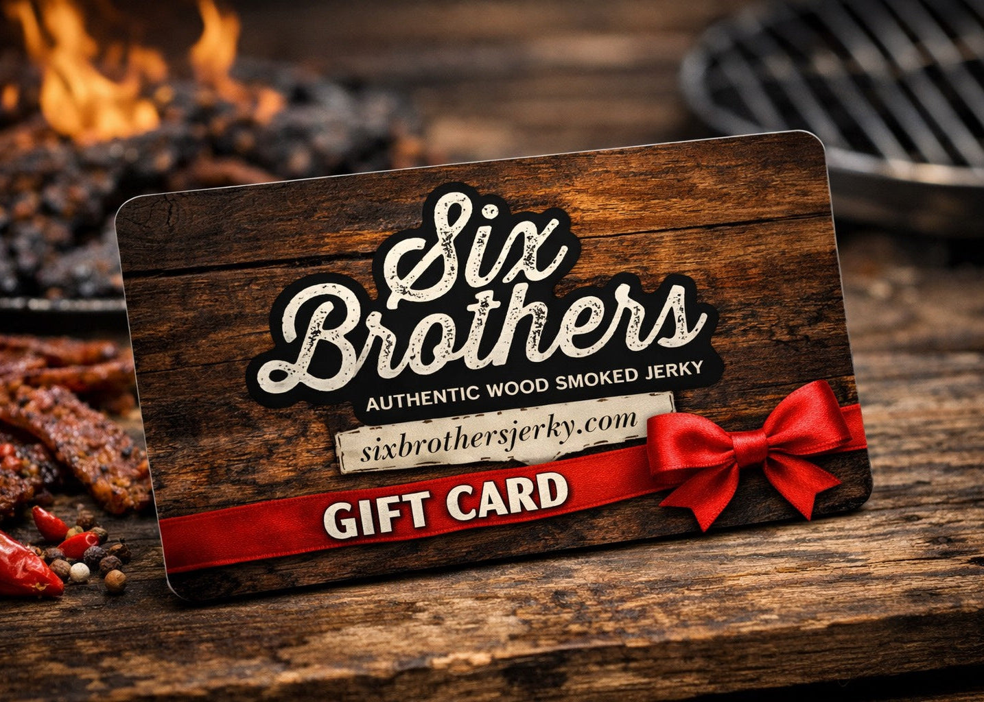 Gift Easy - Six Brothers Jerky Gift Card $10.00-$200.00